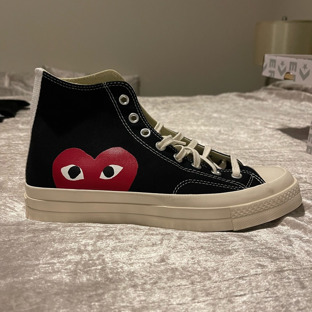 Black High Top Comme De Garçons